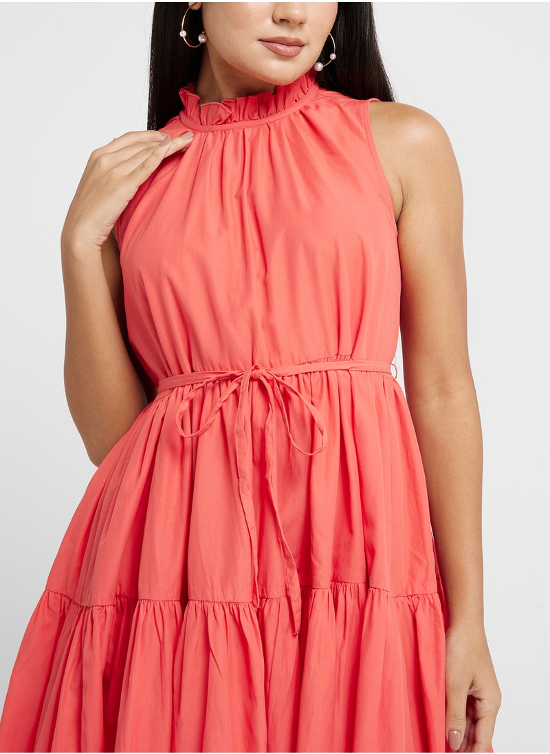 Tiered Ruffle Dress
