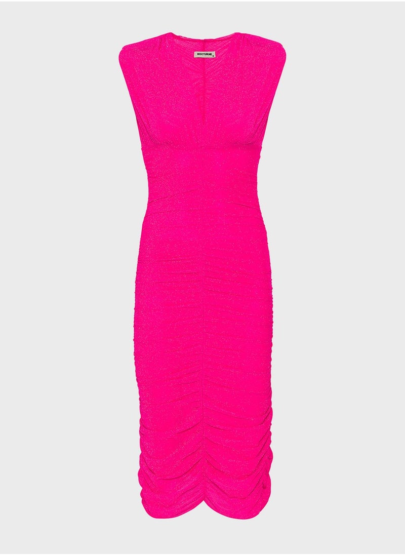 Ruched Bodycon Dress