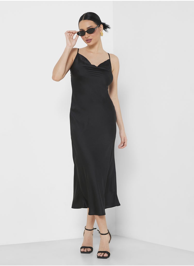 Satin slip Dress