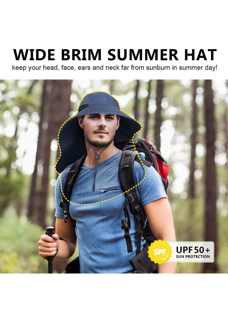 Outdoor Sun Hat for Men with 50+ UPF Protection