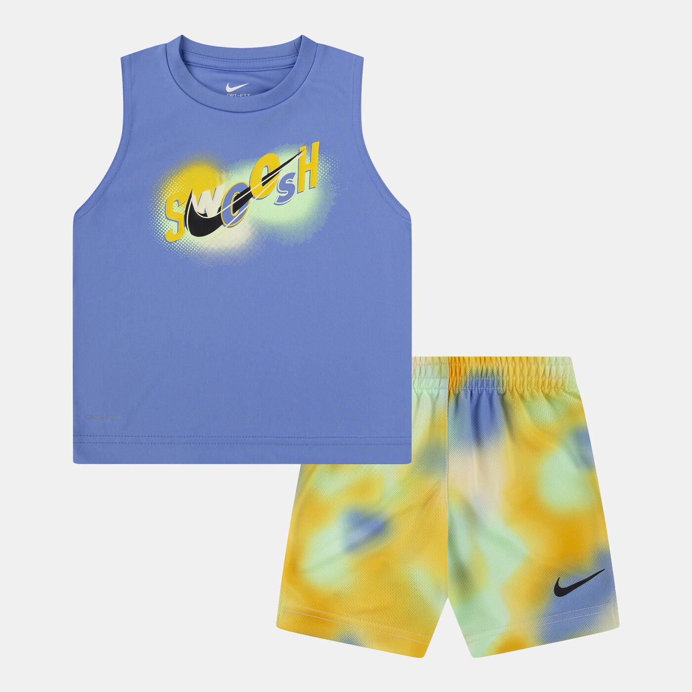 Kids' Dri-FIT Hazy Rays Tank Top And Shorts Set