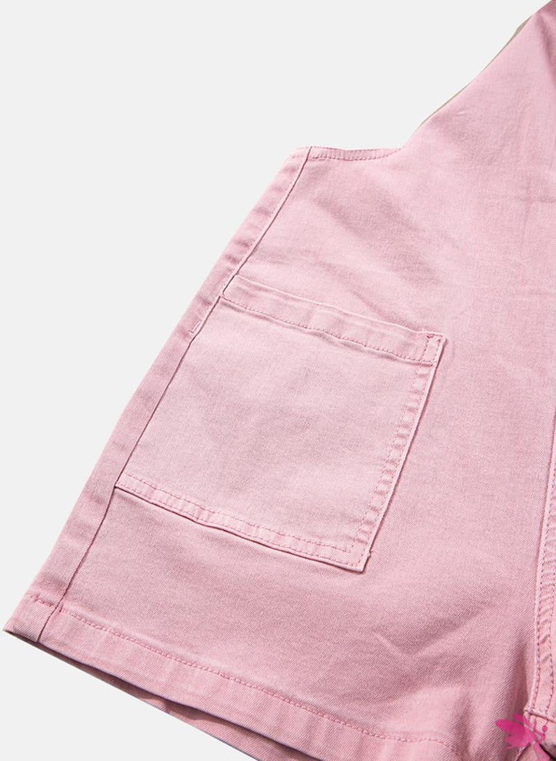 Short Pink Dungaree