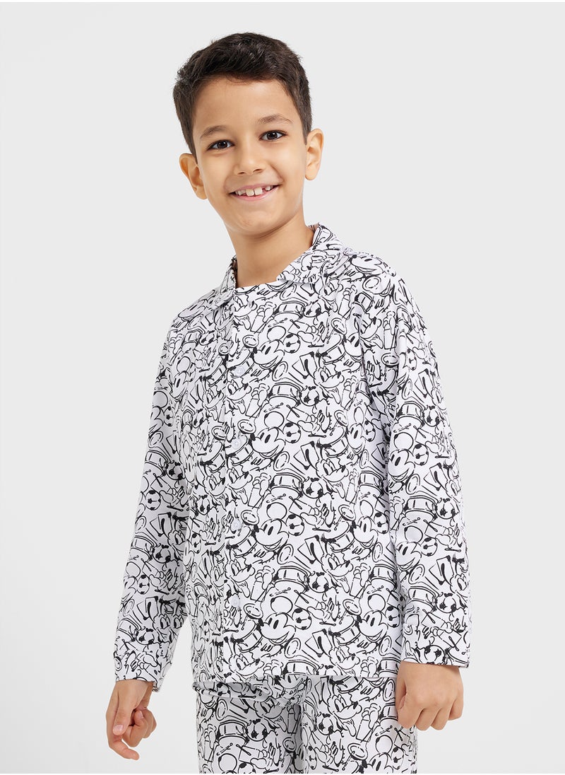 Mickey Mouse Graphic Nightwear