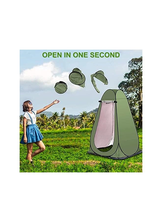 promass Outdoor Changing Clothes Tent, Pop Up Shower Tent, Portable Folding Toilet Tent with Carry Bag, Beach Dressing Changing Room, Outdoor Tent Suitable for Shower/Toilet/Camping/Beach