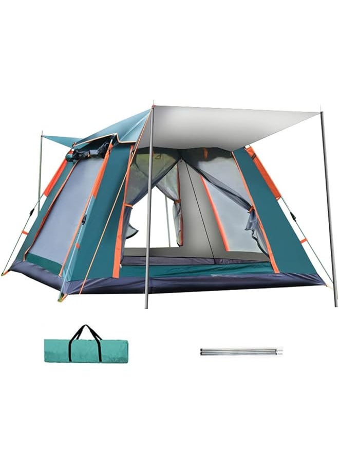 promass Camping Tent - 5-8 Person Family Tent Instant Easy Set up Tent with Carry Bag, Waterproof Windproof Pop Up Tent for Camping, Hiking, Mountaineering