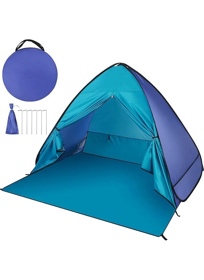 promass Beach Tent Instant Pop Up Beach Shade Sun Shelter Tent Canopy Cabana with Carry Bag