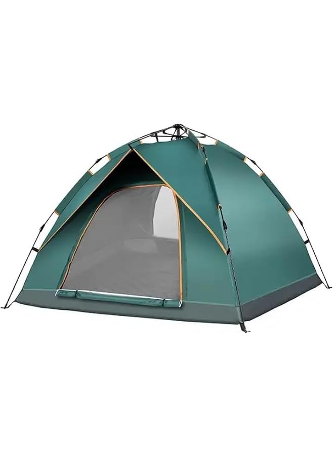 EROREX 4 Person Camping Tent, Lightweight Waterproof Camping Hiking Tent, Automatic Camp Tent Outdoor, Easy Setup, with Removable Rainfly and Carry Bag|200 * 200 * 135cm||Random Color|