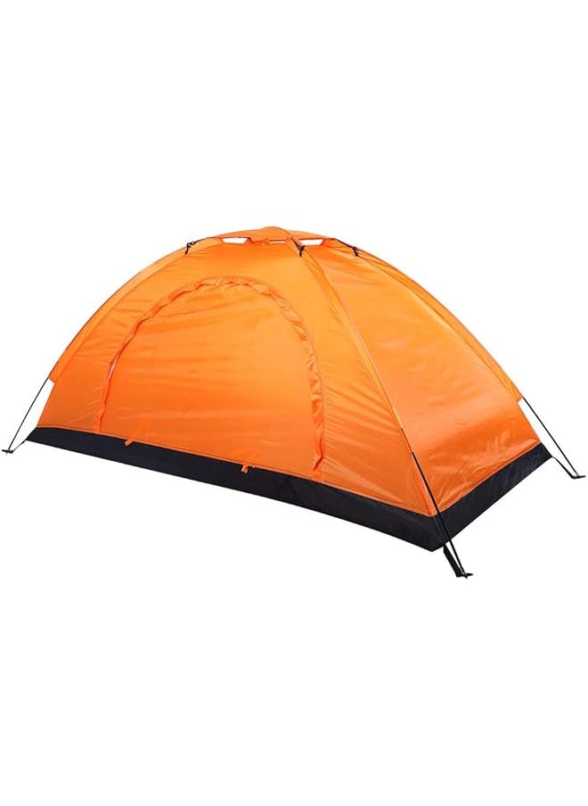 Waterproof Camping Tent, Portable Person Dome Tents Lightweight and Ventilated Easy Pop Up Backpacking Tent for Camping, Fishing, Climbing