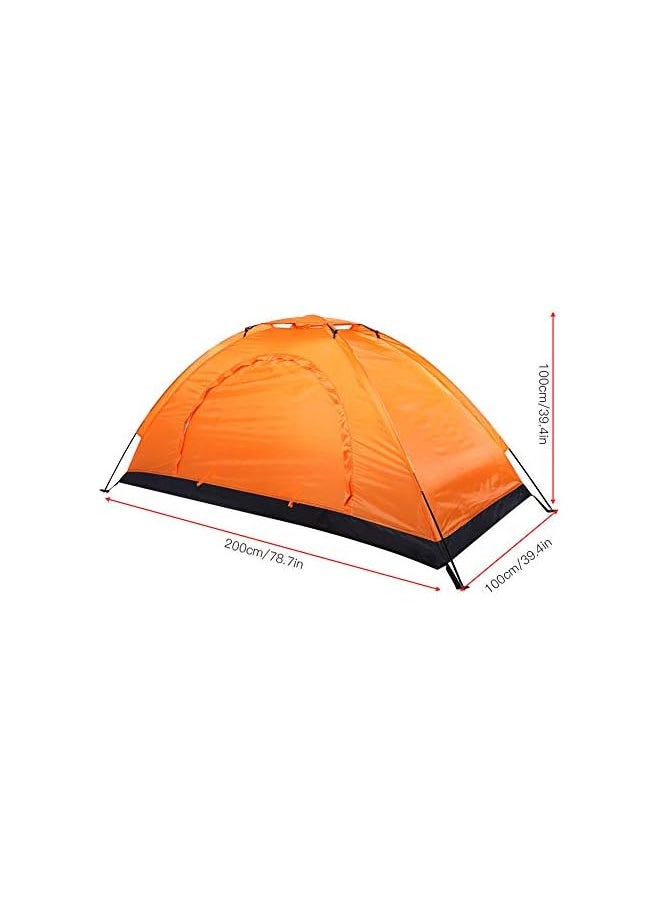 Waterproof Camping Tent, Portable Person Dome Tents Lightweight and Ventilated Easy Pop Up Backpacking Tent for Camping, Fishing, Climbing