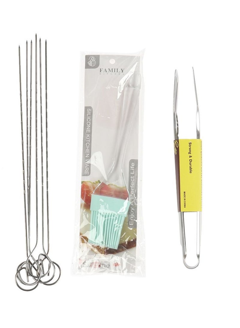 Gas Grill Butane Grill Stove Portable Camping Grill Gas Stove Portable Butane Gas Stove With Grilling Net, Baking Sheet, Carry Case For Camping Traveling Outdoor And Cooking Camping Stove