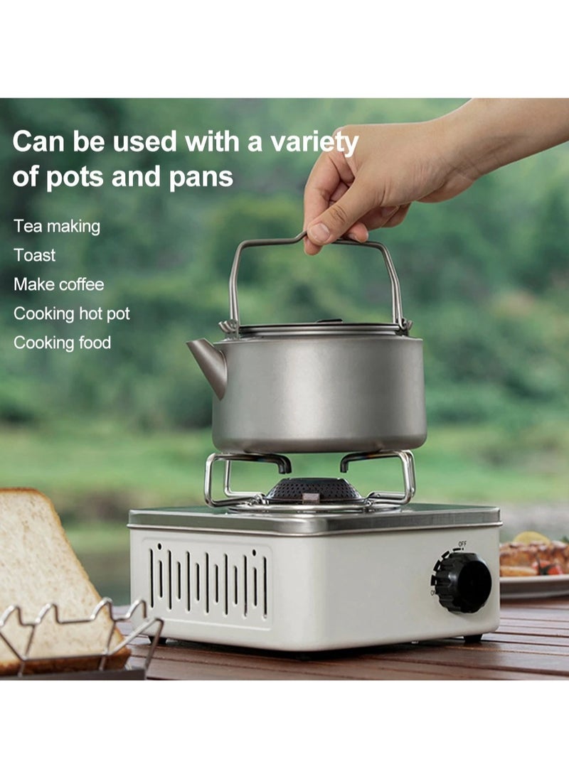 Outdoor Camping Stove Portable Lightweight Portable 2500w High Power Portable Gas Stove with Storage Box for Indoor Kitchen