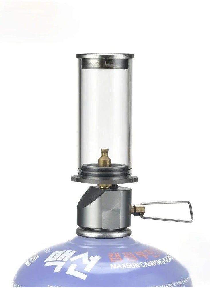 Dreamlike Candlelight Lamp Tent Lighting Equipment Camping Lamp Windproof Gas Candle Lamp Outdoor Camping Lights A