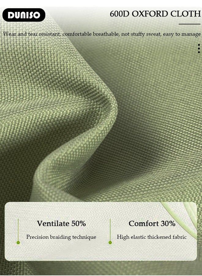 Heavy Duty Folding Camping Chair with Side Pockets and with Carry Bag, Garden Fish Chair Oxford Fabric Chair Outdoor Lounge Chair for Fishing, Camping, Picnics, BBQs, Beach & Outdoor Activities