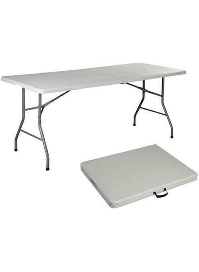 camping table 6 FT Portable Folding Table Outdoor Picnic Plastic Camping Dining Party Indoor Foldable and lightweight camping table