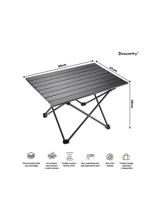 Ultralight And Portable Camping Table,Folding Table With Carrying Bag,Outdoor Table For Outdoor Cooking,Picnic,Travel,Bbq (Small)