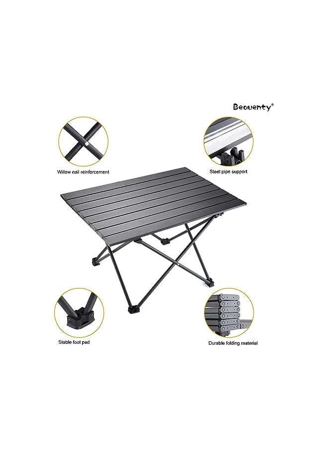 Ultralight And Portable Camping Table,Folding Table With Carrying Bag,Outdoor Table For Outdoor Cooking,Picnic,Travel,Bbq (Small)
