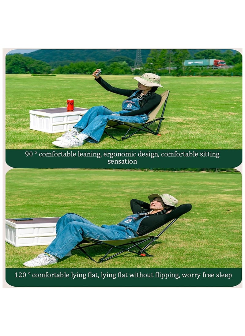 Toby's Camping Chair-09 Portable Heavy Duty Chaise Longue Folded Chair for Sports Patio Outdoor Picnic Fishing