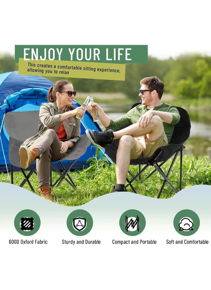 Outdoor Picnic Camping Portable Folding Table and Chair Set includes 4 chairs and 1 table