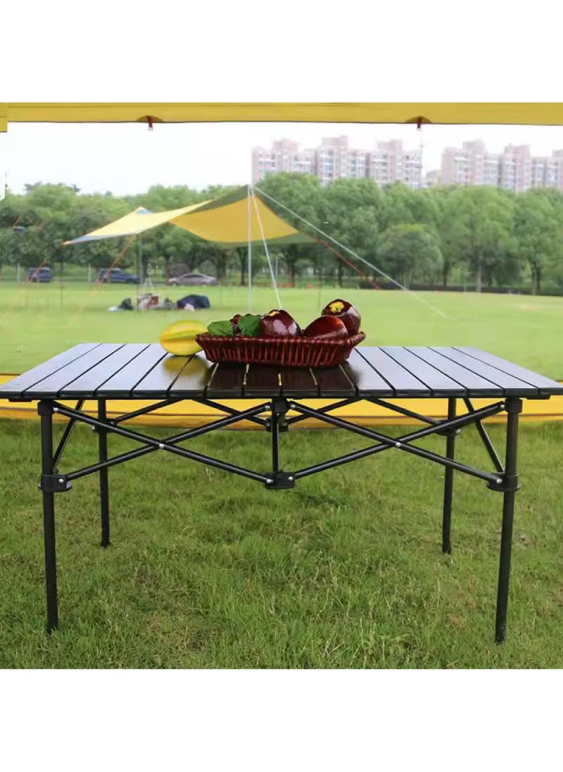 Outdoor Picnic Camping Portable Folding Table and Chair Set includes 4 chairs and 1 table