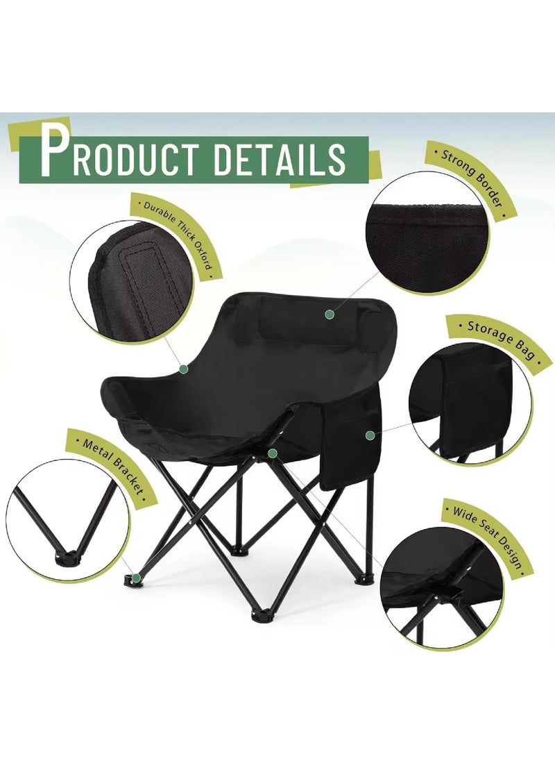 Outdoor Picnic Camping Portable Folding Table and Chair Set includes 4 chairs and 1 table