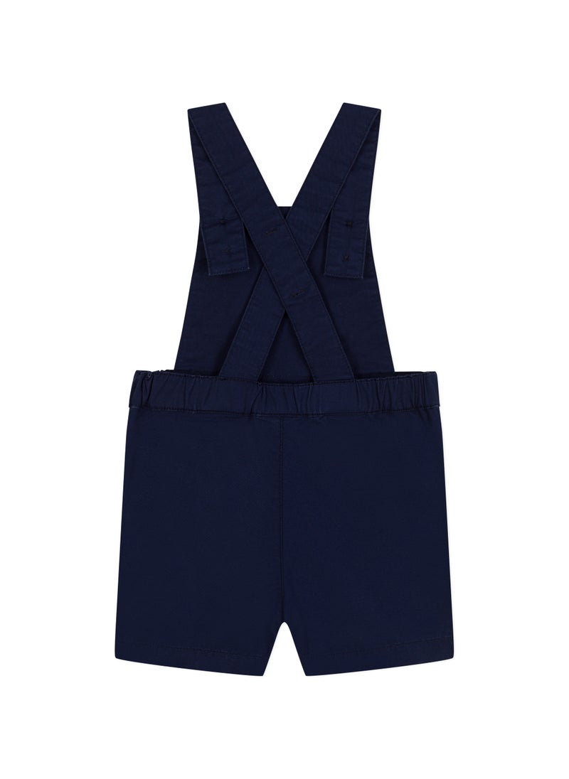 Babies' Serge Dungaree Shorts