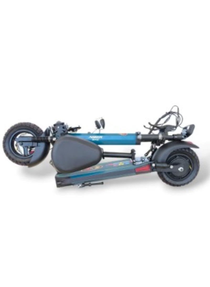 48W High-Speed Foldable Electric Scooter 50km/h Dual Suspension & Smart Features