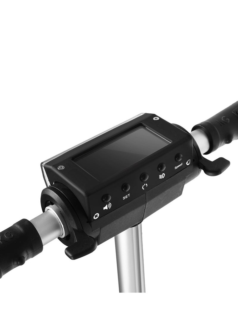 S3 Electric Scooter – Lightweight 11.4KG Design, 30KM/H Speed, 22KM Range, and 350W Motor Detachable Battery, 100KG Load Capacity, IPX4 Waterproof 15° Climbing Ability, and LED Display