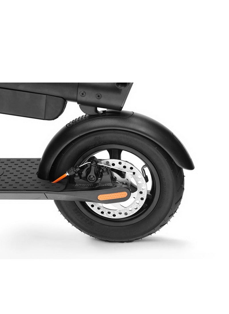 HX Pro Electric Scooter: 350W Motor, 33KM/H Max Speed, 30-40KM Range, 100Kg Load Capacity, LED Light, 10-Inch Vacuum Tires, IPX4 Waterproof, Detachable 36V 10Ah Battery