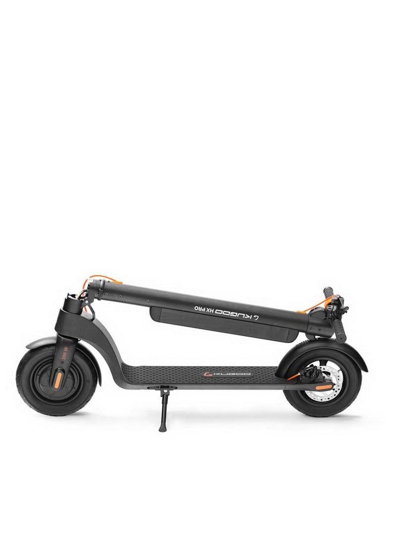 HX Pro Electric Scooter: 350W Motor, 33KM/H Max Speed, 30-40KM Range, 100Kg Load Capacity, LED Light, 10-Inch Vacuum Tires, IPX4 Waterproof, Detachable 36V 10Ah Battery