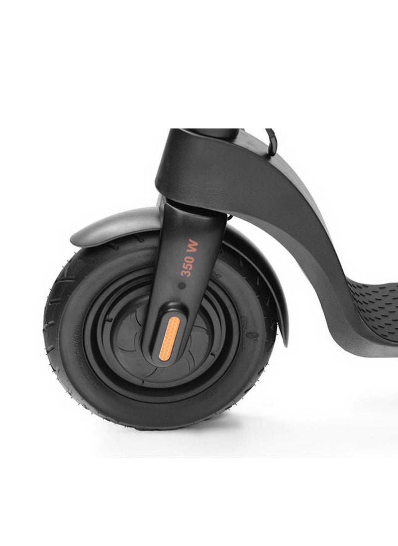HX Pro Electric Scooter: 350W Motor, 33KM/H Max Speed, 30-40KM Range, 100Kg Load Capacity, LED Light, 10-Inch Vacuum Tires, IPX4 Waterproof, Detachable 36V 10Ah Battery