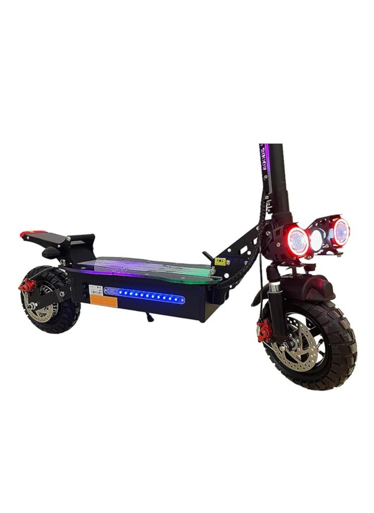 Pro Electric Scooter, 2000W Motor, 65km/h, 48V 13Ah Battery, Foldable, LCD Display, Disc Brakes, LED Lights, Max Load 150kg