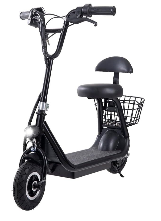 Kids Electric Scooter With Seat LED Light 250W Motor Three Speed Modes 25Km/h Electric Scooter For Kids