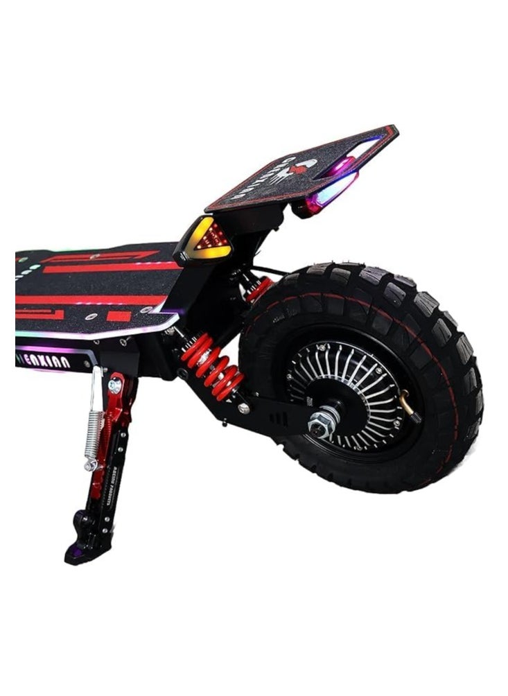 Electric Scooter – 1800W Motor, Front & Rear Suspension, 48V 13A Lithium Battery, 10