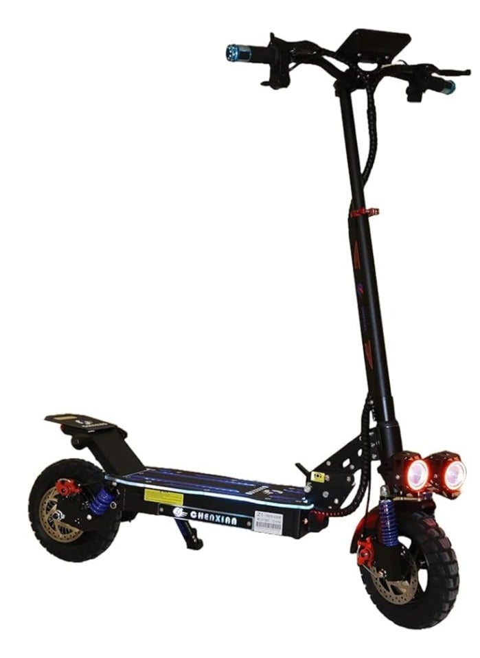 Electric Scooter – 1800W Motor, Front & Rear Suspension, 48V 13A Lithium Battery, 10