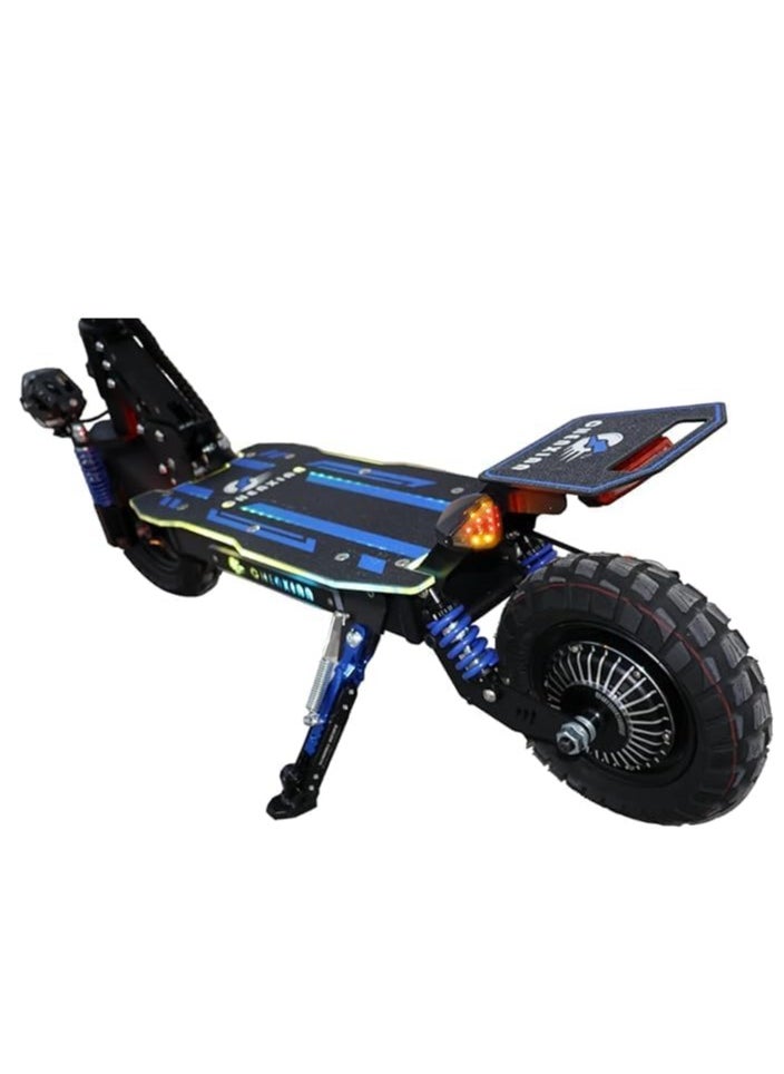 Electric Scooter – 1800W Motor, Front & Rear Suspension, 48V 13A Lithium Battery, 10