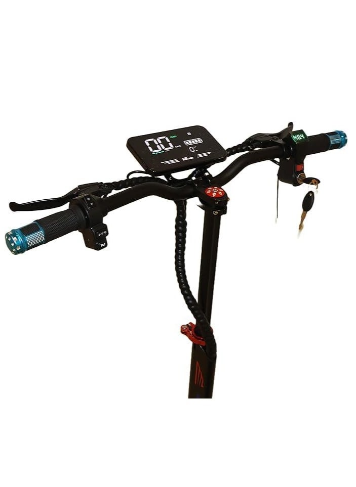 Electric Scooter – 1800W Motor, Front & Rear Suspension, 48V 13A Lithium Battery, 10