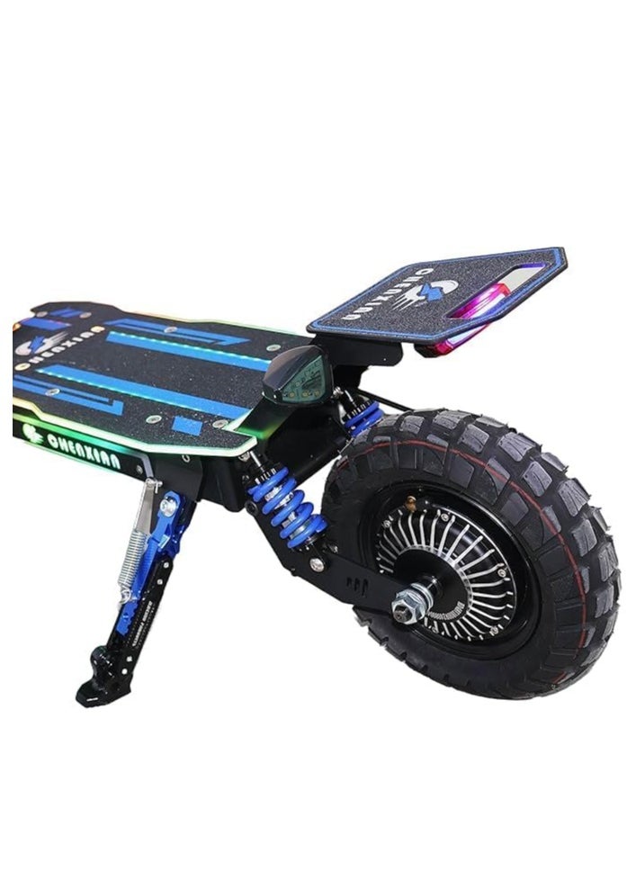 Electric Scooter – 1800W Motor, Front & Rear Suspension, 48V 13A Lithium Battery, 10
