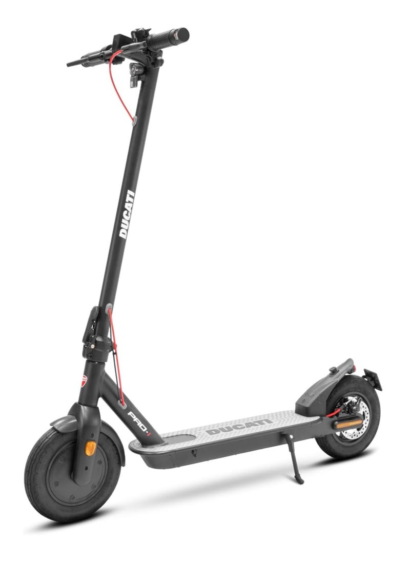 Pro1 Evo Advanced Electric Scooter | 350W Powerful Motor, Turn Signals, 10” Air Tyres, Dual Braking System | 25Km Range, Led Display, 4 Driving Modes, Max Load 100Kg | Black