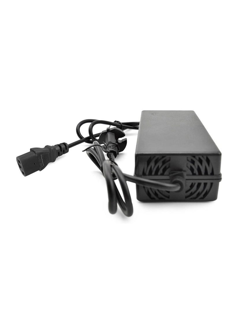 New Upgrade 36W Electric Scooter Battery Charger for Razor E100 E200 E300 E125 E150 E175 E500 PR200 E225 E325 MX350 MX400 ZR350 Pocket Mod Sports and Dirt Quad 3-Prong Inline(BLACK)