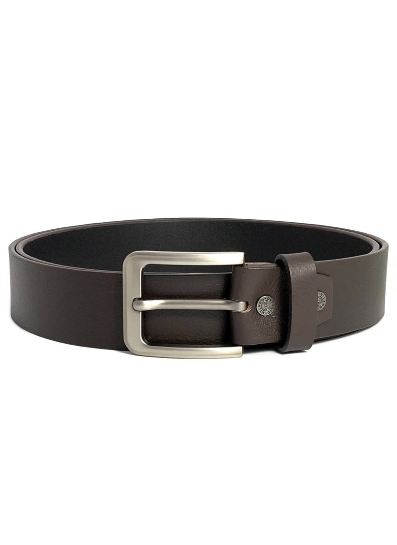 Classic Milano Genuine Leather Belt Men - Semi-Casual Men's Belts & Party Wear Belts for men, Casual Outfits Man Belt, Gifts - Men’s Leather Belt for Men