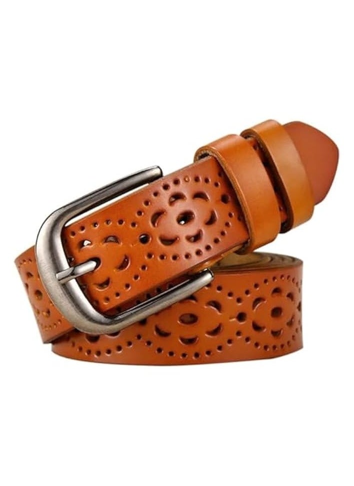 Mens Leather Formal Dress Belt