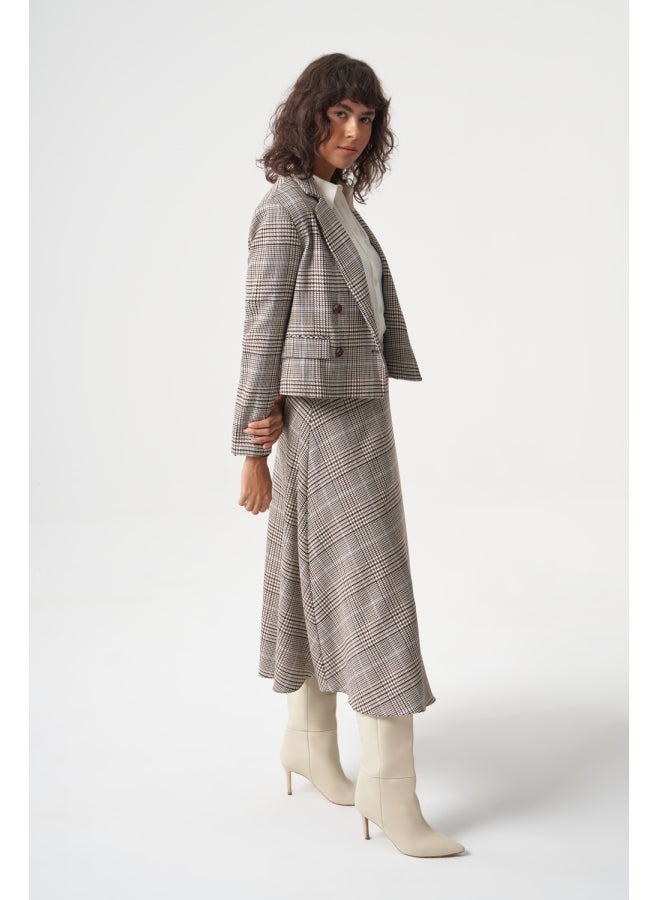 Plaid Woven Jacket