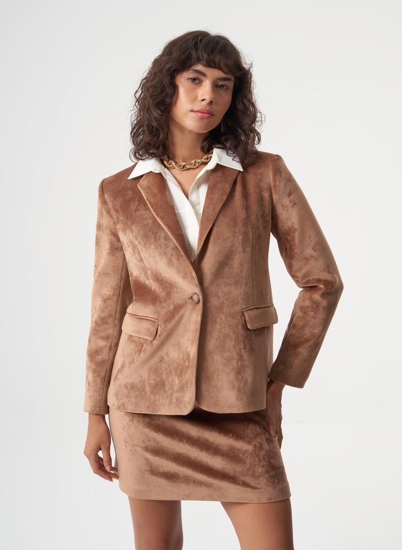 Suede Texture Jacket