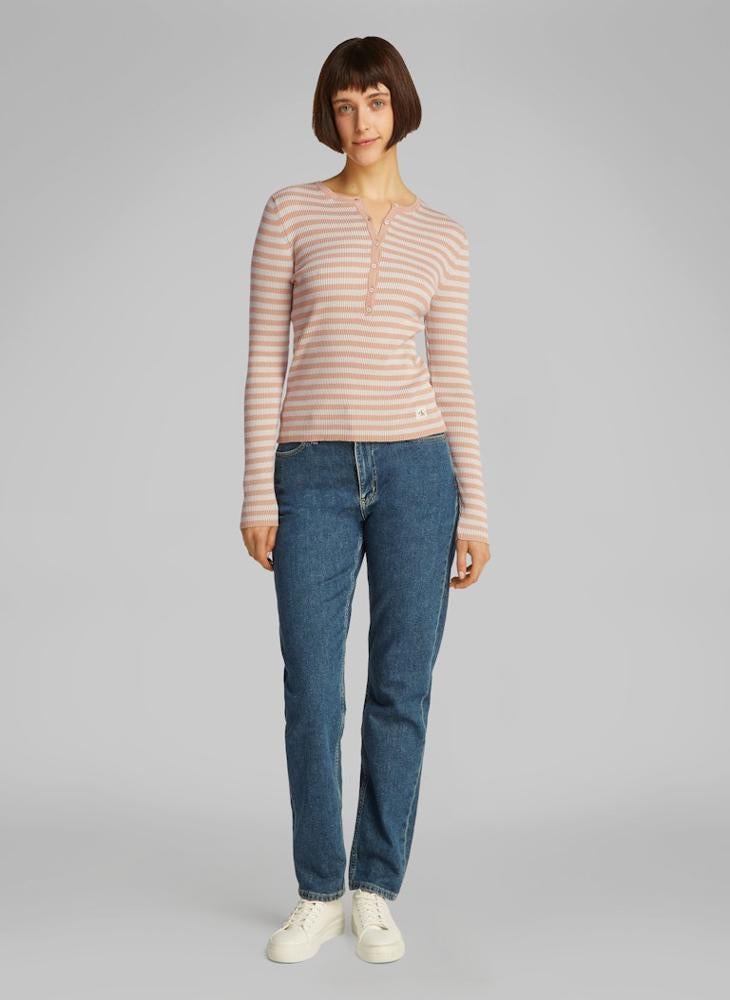 Stripe Knitted Sweater