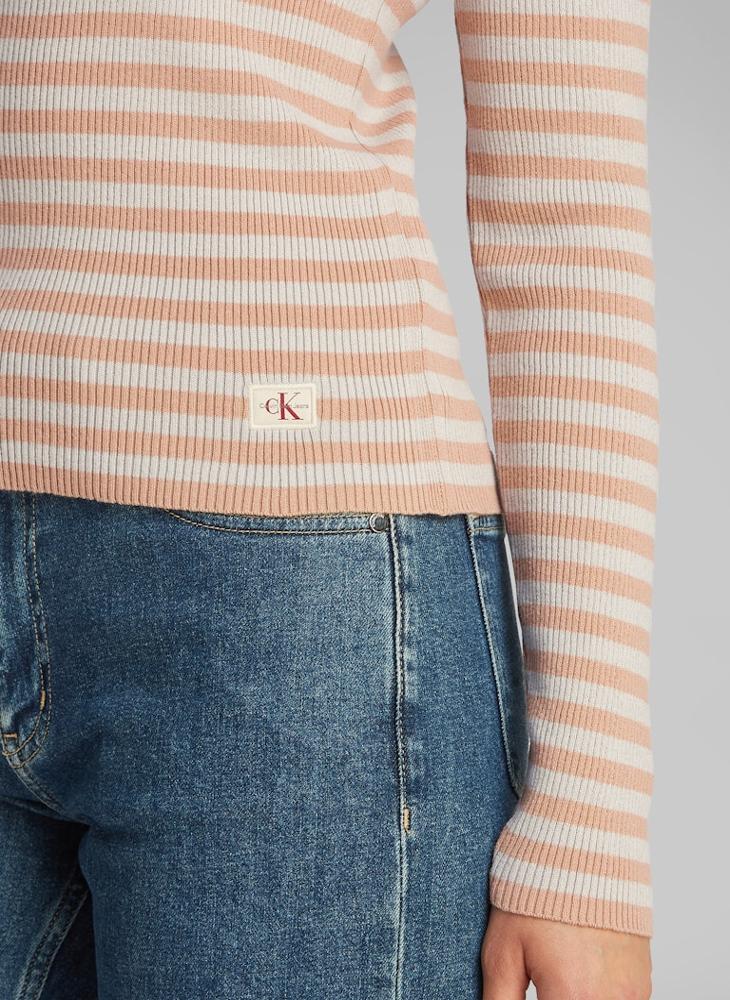 Stripe Knitted Sweater