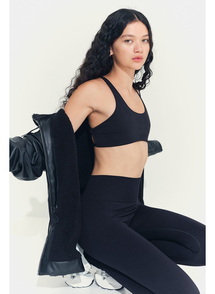 Seamless Shaping Sports Leggings In Drymove