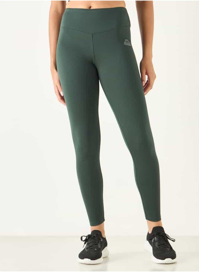 Kappa Logo Detail Leggings with Elasticated Waistband