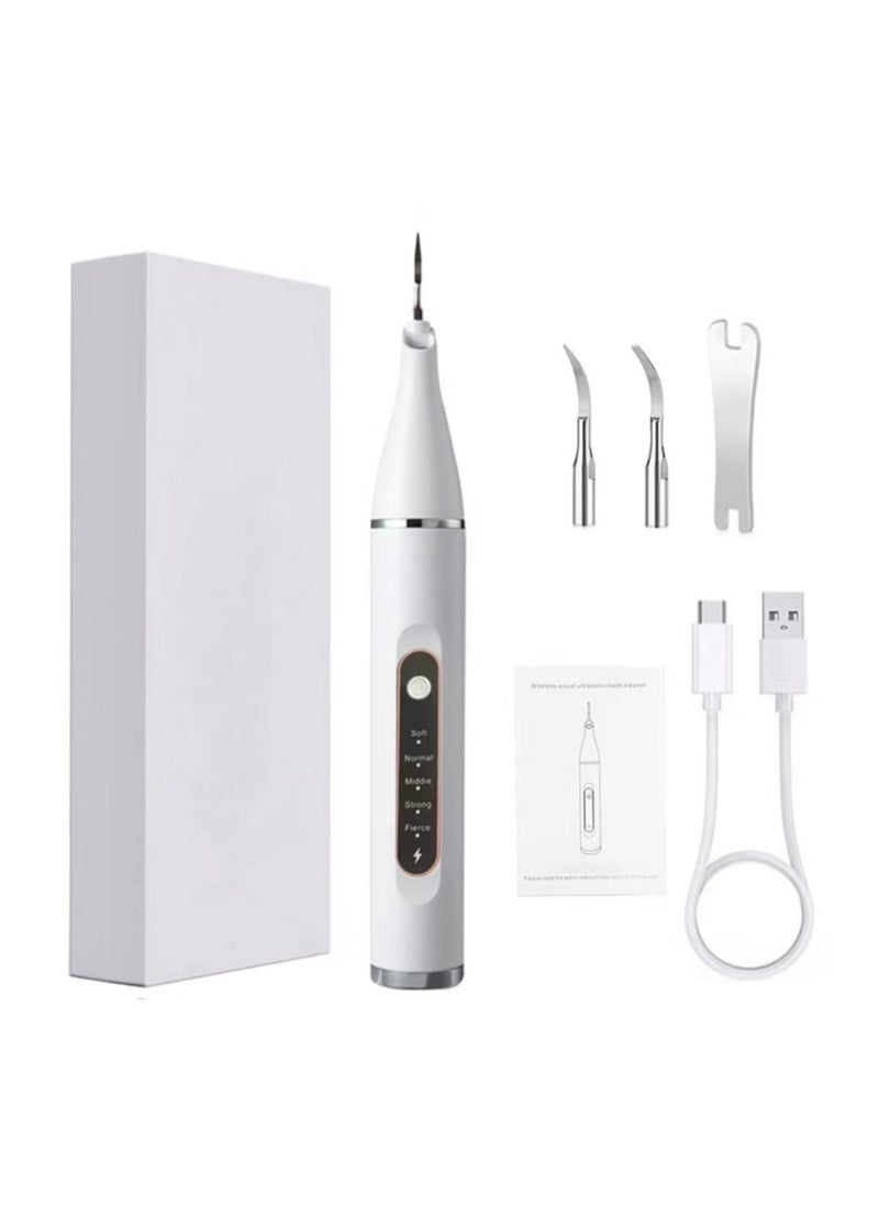 5 Modes Ultrasonic Electric Tooth Cleaner Dental Scaler Calculus Remover Teeth Whitening Tartar Plaque Stain Cleaning Tool(Basic Type)