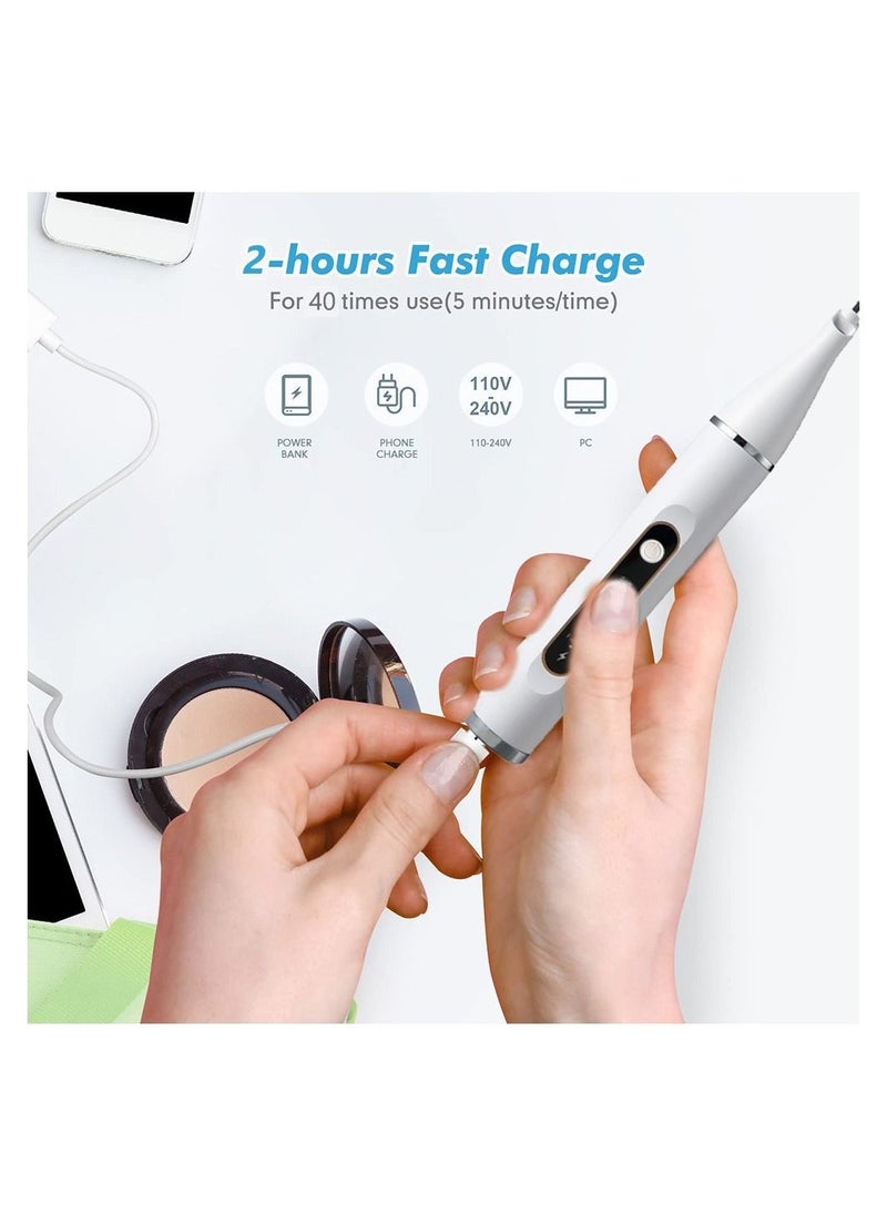 5 Modes Ultrasonic Electric Tooth Cleaner Dental Scaler Calculus Remover Teeth Whitening Tartar Plaque Stain Cleaning Tool(Basic Type)