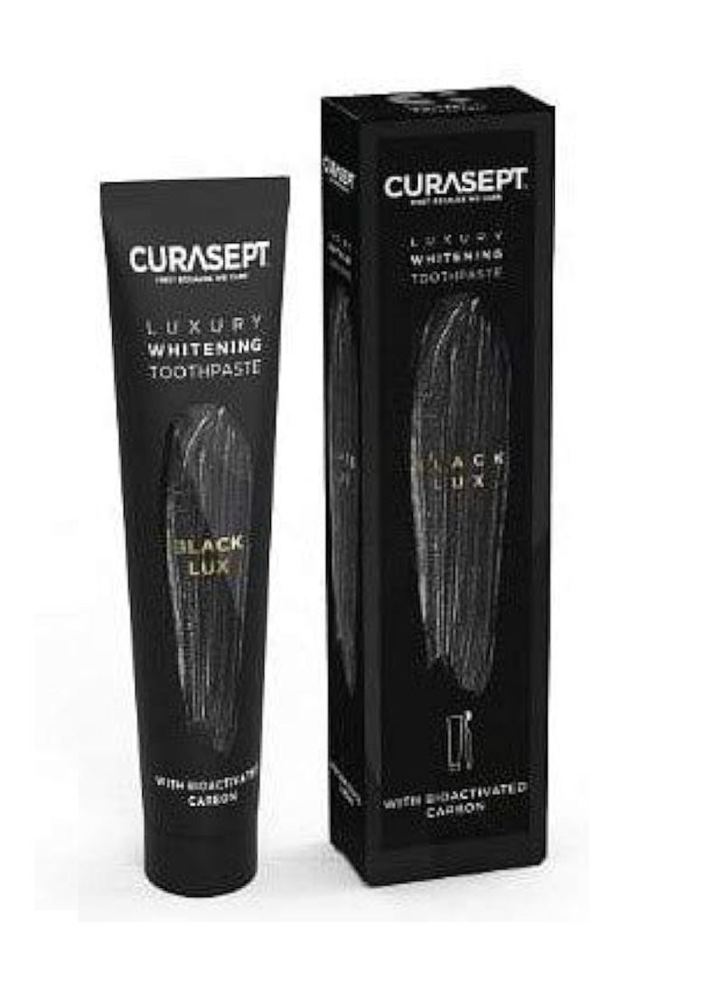 CURASEPT LUXURY T/P BLACK 75ML